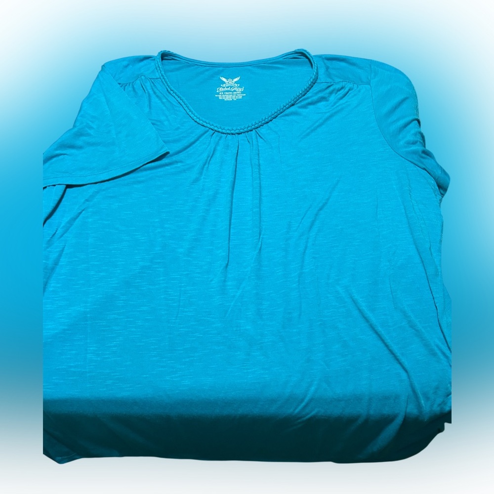 Faded Glory Blue Short Sleeve T-Shirt